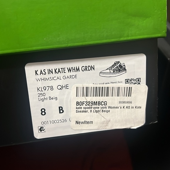 Kate Spade New York - K as in Kate Sneaker, size 8 NWT - Picture 9 of 10